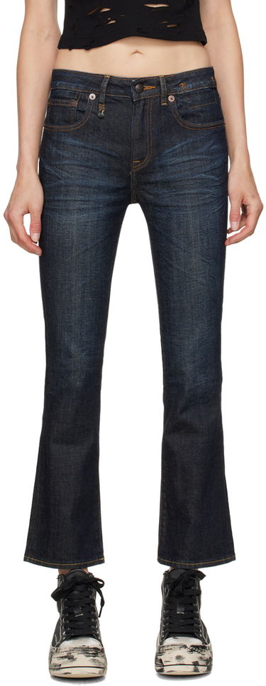 Džínsy R13 R13 Kick Fit Jeans Modrá | R13W0009-D099A, 0