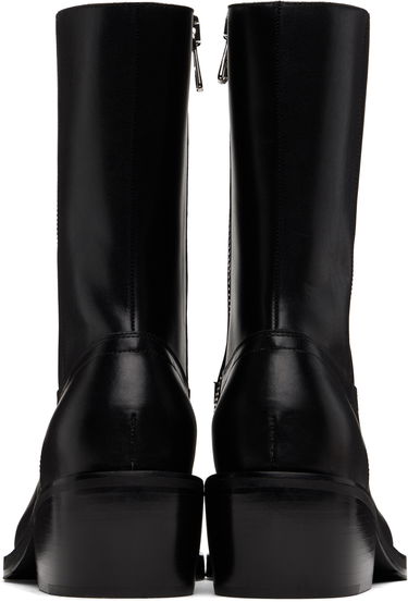 Oblečenie Dries Van Noten Dries Van Noten Leather Boots Čierna | MS251-753, 1