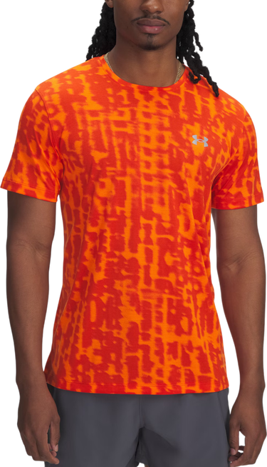 Tričko Under Armour Launch Printed Short Sleeve T-Shirt Oranžová | 1389687-835, 0