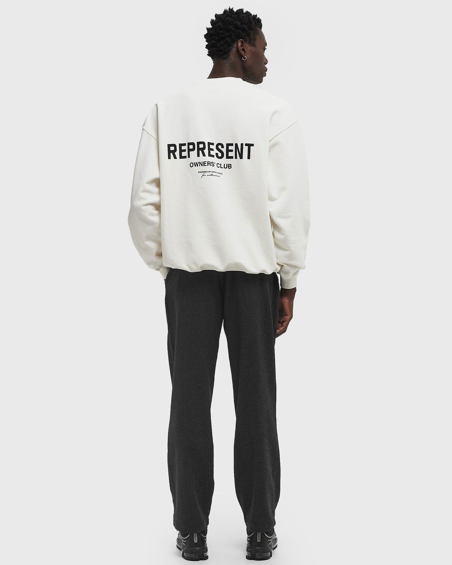 Mikina Represent Clo Owners Club Sweater Biela | OCM41115-072, 1