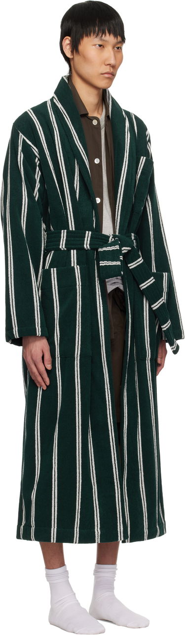 Kabáty TEKLA Tekla Terry Classic Bathrobe Zelené | CB-FOGRST, 1