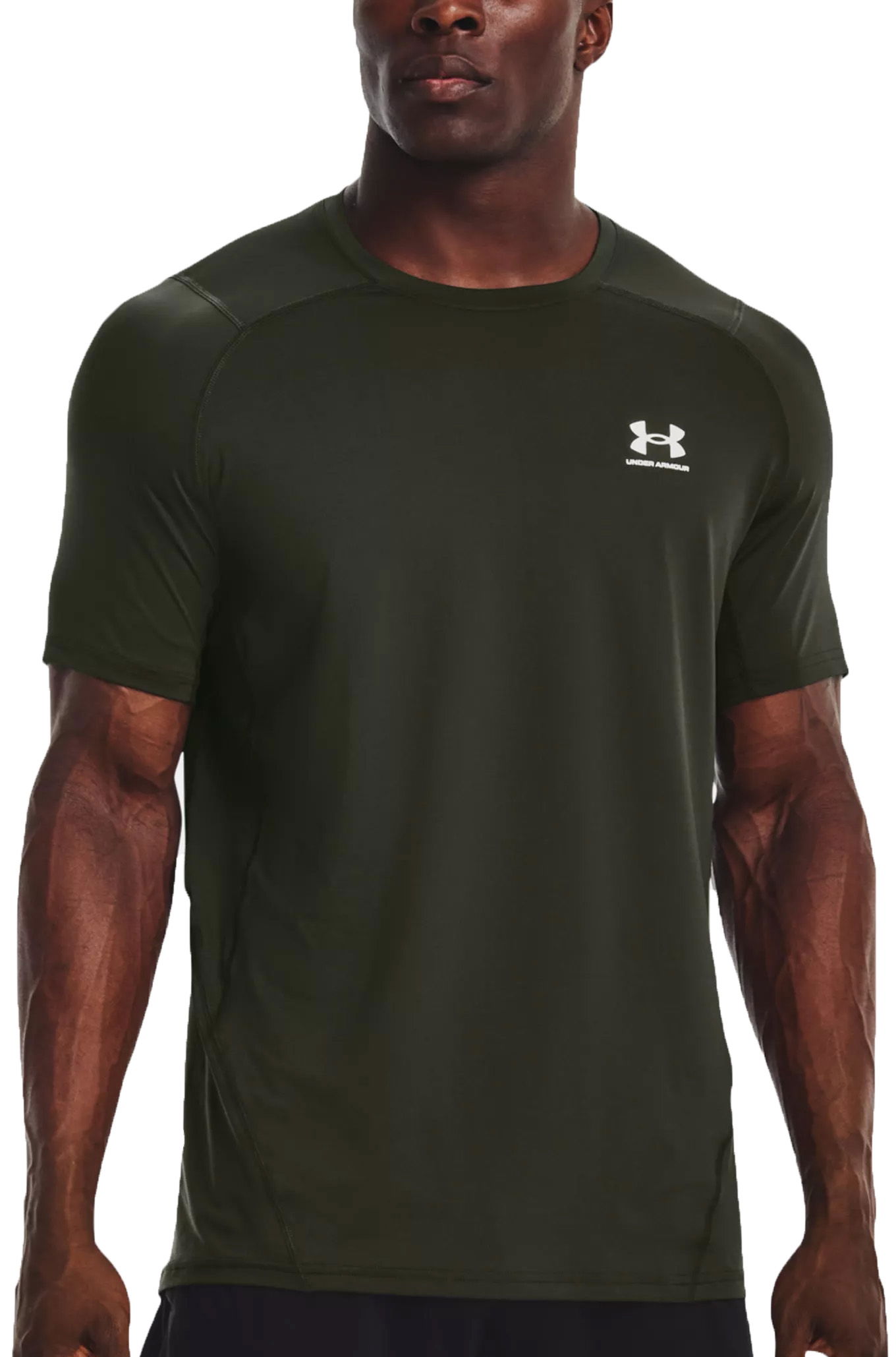 Tričko Under Armour Tee HeatGear Čierna | 1361683-310, 0
