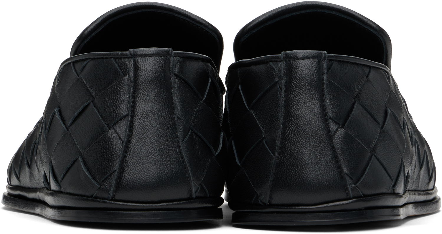 Oblečenie Bottega Veneta Bottega Veneta Intrecciato Leather Slippers Čierna | 819500V55V01000, 1