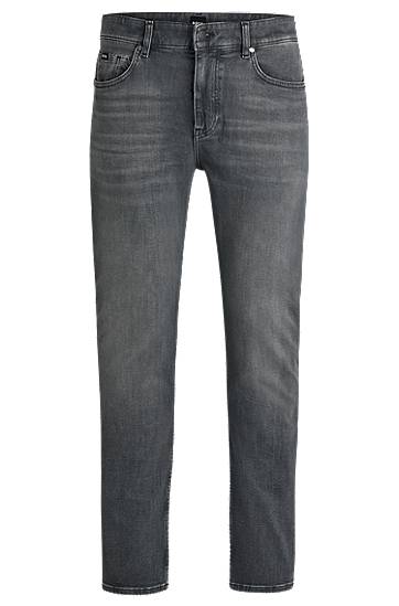 Džínsy BOSS Delaware Slim-Fit Jeans Šedá | 50520838, 0
