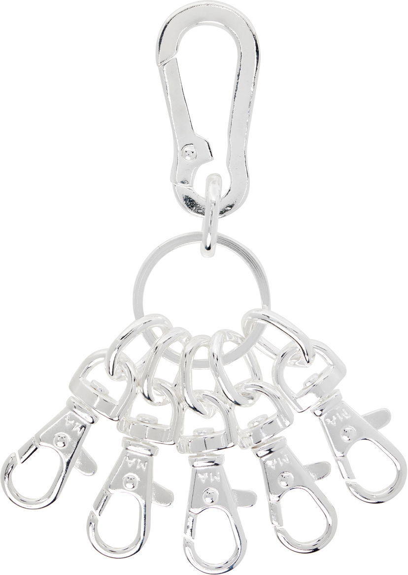 Kľúčenka MARTINE ALI Martine Ali Silver-Tone Twyla Keychain Metalická | MASS25001-HS