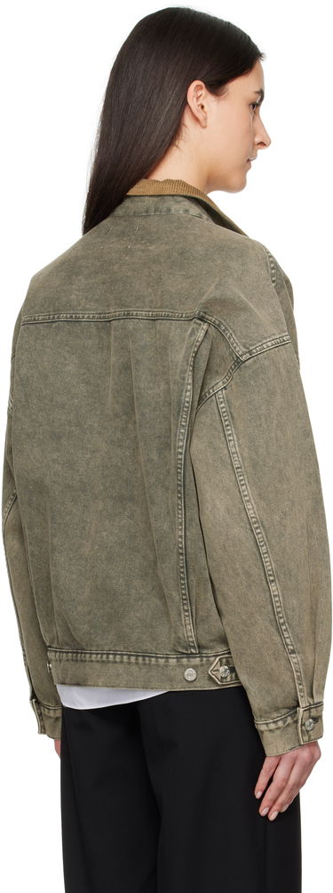 Bunda Moschino Moschino Jeans Vintage Denim Jacket Zelené | 251K10508, 2
