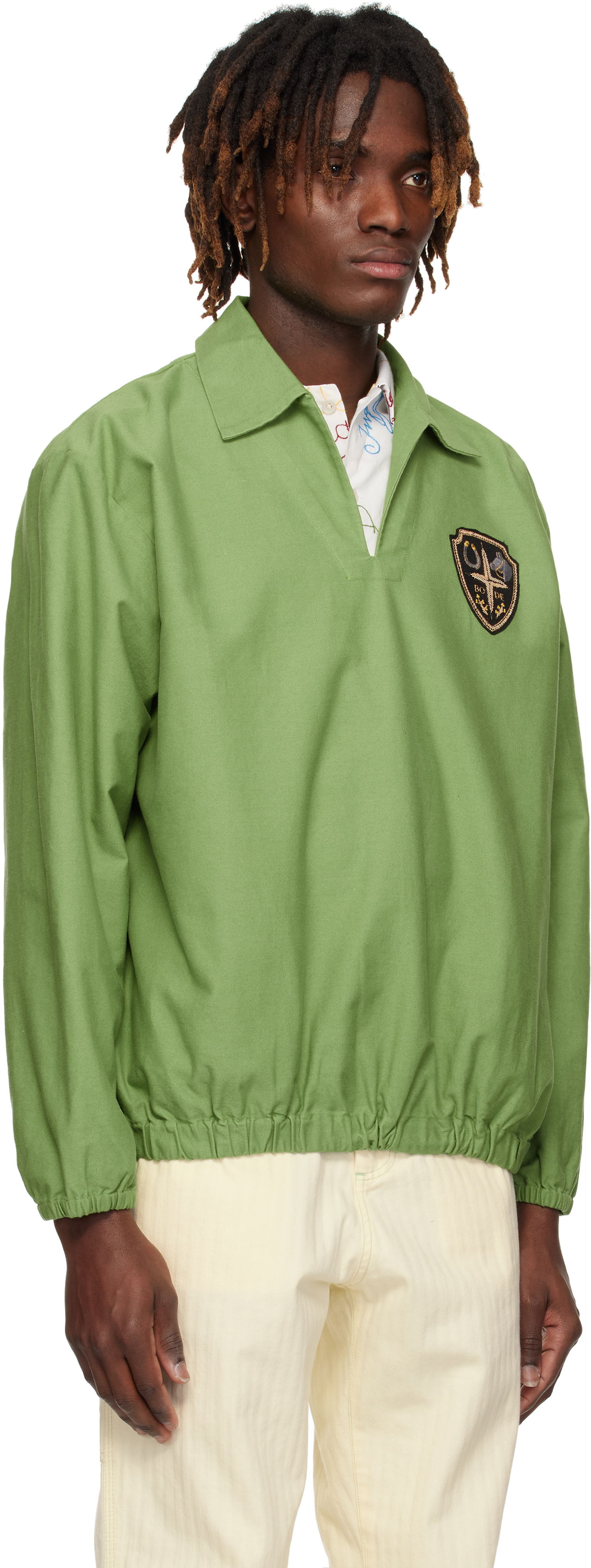 Košeľa Bode Bode Golf Jacket Zelené | MRS25JA004, 1
