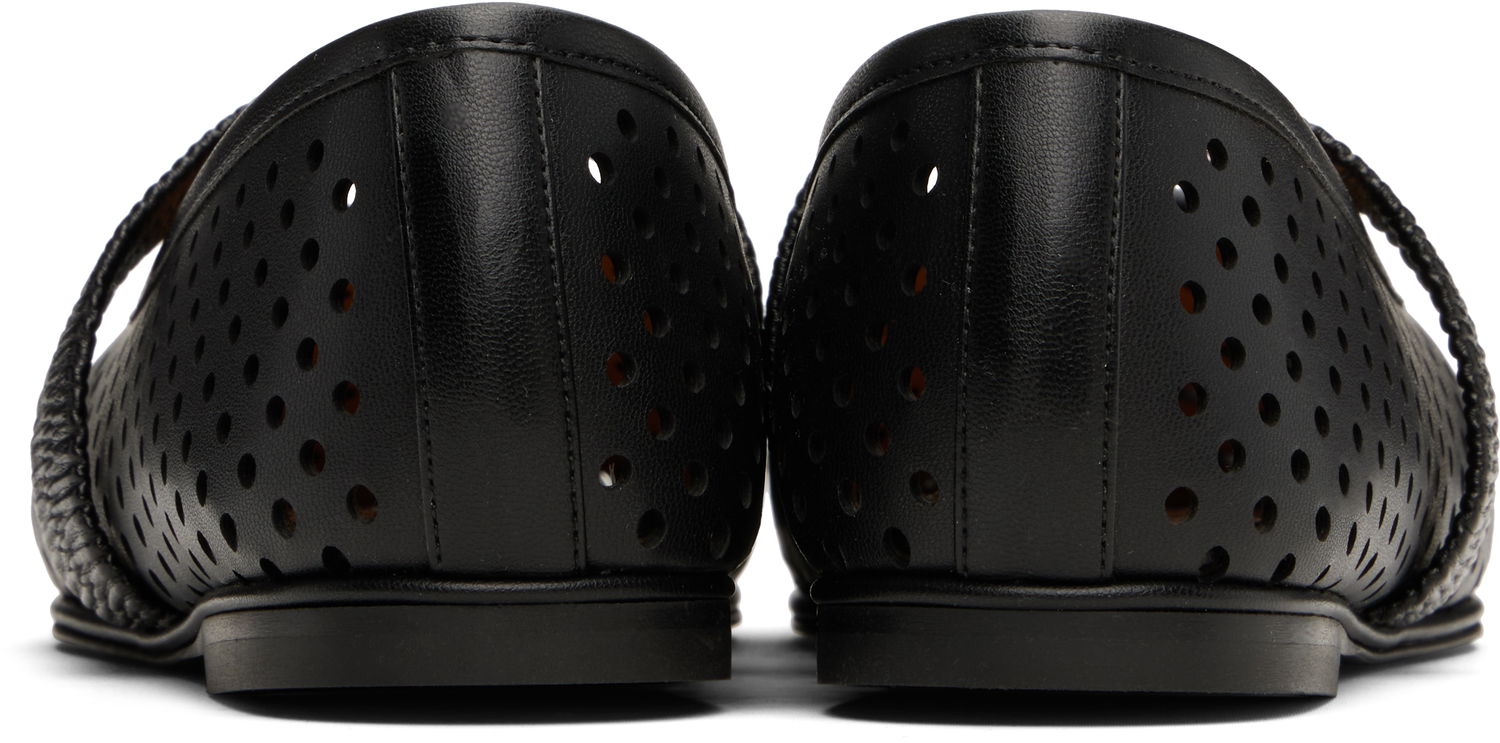 Tenisky a topánky Stella McCartney Stella McCartney Ryder Perforated Ballerina Flats Čierna | 810528KP027, 1