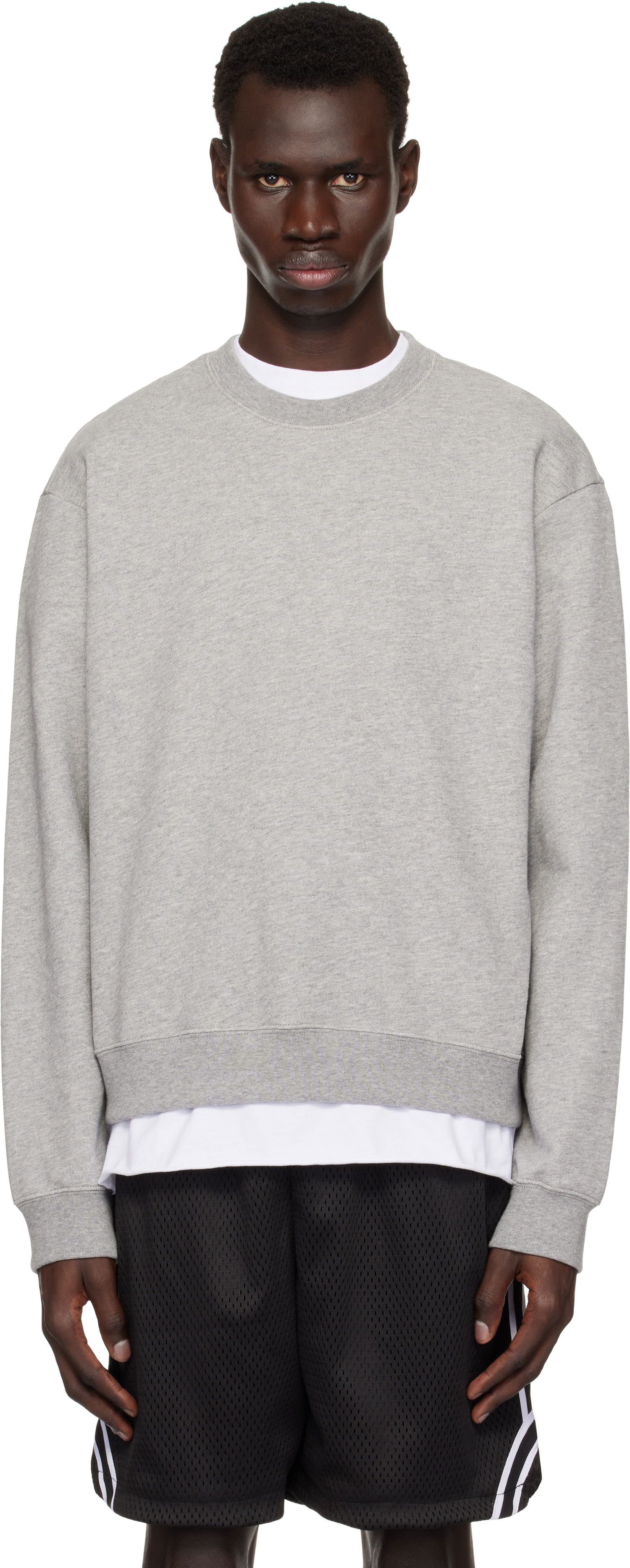 Sveter John Elliott John Elliott Beach Crew 2 Sweatshirt Šedá | B288B43541A, 0