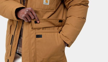 Bunda Carhartt WIP Siberian Cold Parka Hamilton ''Brown'' Hnedá | I030832_08W_XX, 5