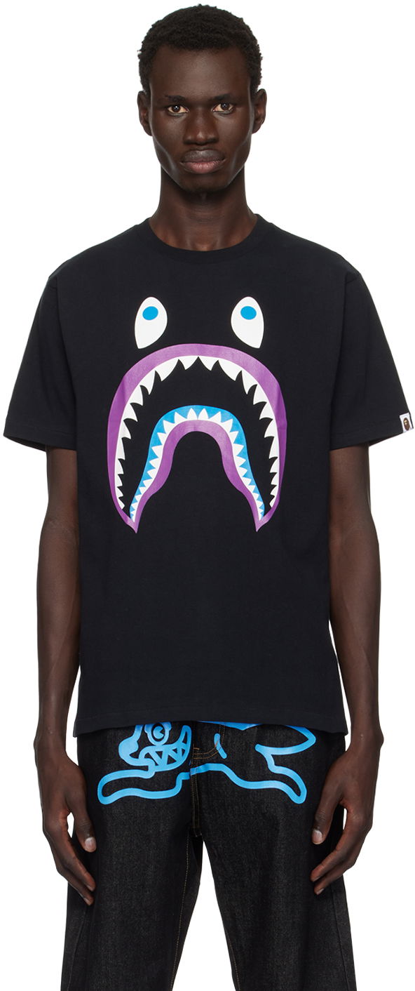 Tričko BAPE Shark Graphic T-shirt Čierna | 001TEK301016M, 0