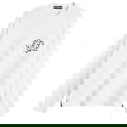 Skull Emblem Pocket Long Sleeve T-Shirt