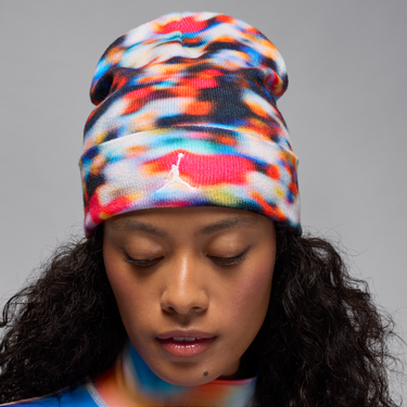 Kulicha Jordan Peak Essential Mountainside Vibrant Abstract Print Beanie Rôznofarebný | HV2047-100, 2