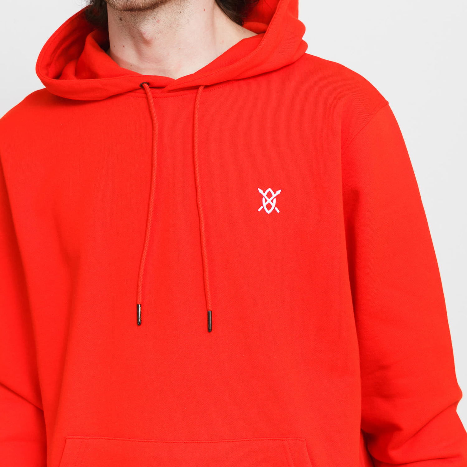 Mikina DAILY PAPER Musa Hoodie Červená | 2211097, 1