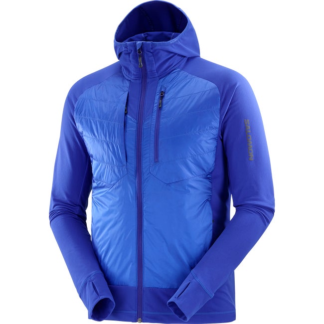 Mikina Salomon Hybrid Jacket Modrá | LC2291500, 1