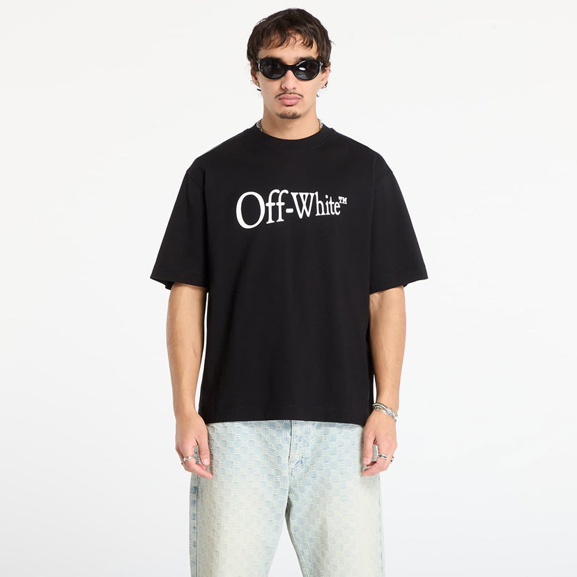 Tričko Off-White Run Arrow Skate Short Sleeve T-Shirt XXL Čierna | OMAA120F25JER00F1001