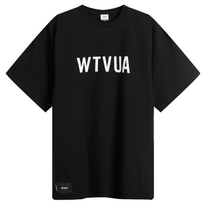 Tričko WTAPS T-Shirt TSSC WTVUA Čierna | 251ATDT-STM04S-BLK