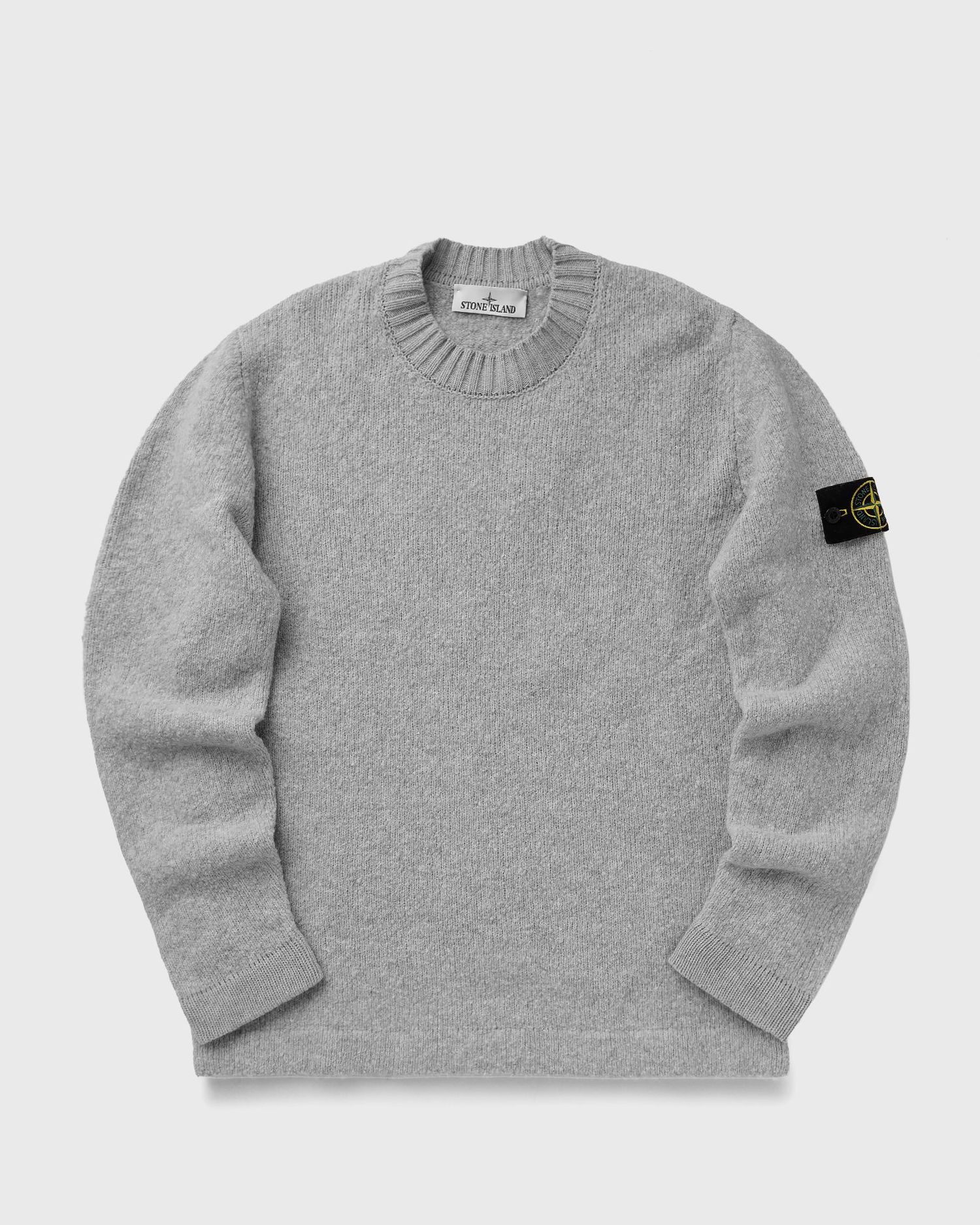 Sveter Stone Island Stone Island Knit Crew Neck Sweater Šedá | K2S155100056S00N2.V0M64, 0