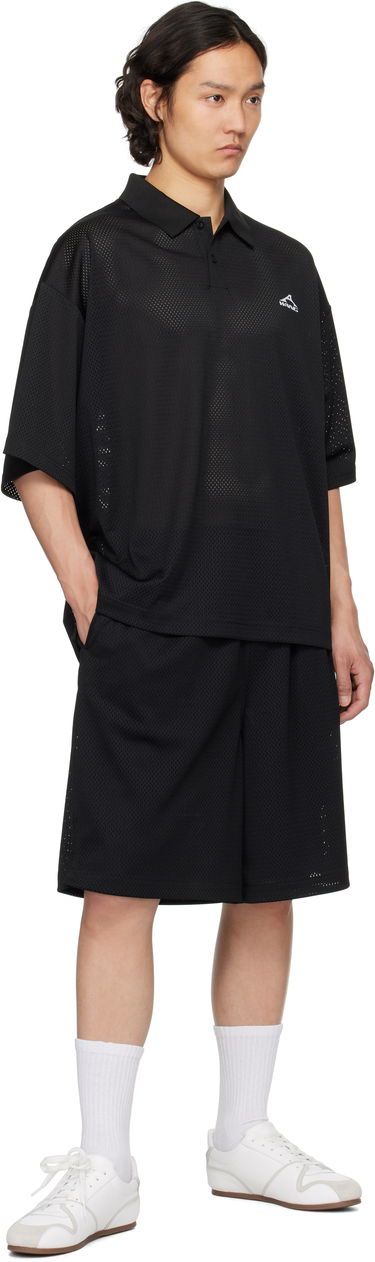 Šortky Alexander Wang Alexander Wang Athletic Mesh Logo Basketball Shorts Čierna | UCC2254115, 3
