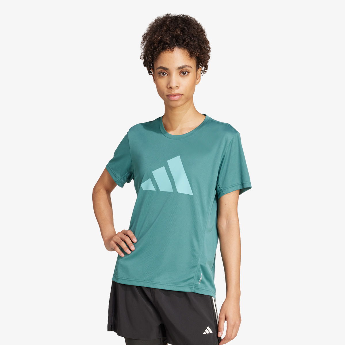 Tričko adidas Performance Run It T-Shirt Zelené | JM5759, 1