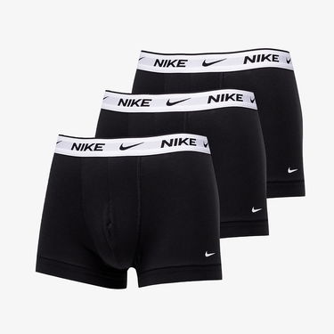 Spodná bielizeň a ponožky Nike Everyday Cotton Stretch Trunk 3-Pack Čierna | 0000KE1008-859, 0