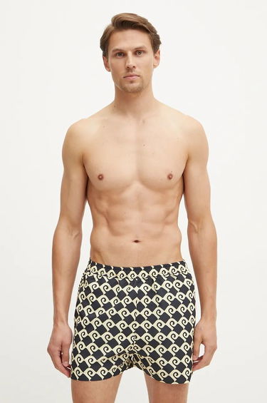 Boxerky Nanushka AMIL Patterned Swim Trunks Čierna | NM24PFST00198, 1