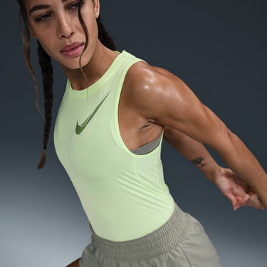 Tielko Nike Nike One Dri-FIT Running Tank Top Žltá | HJ2218-701, 3