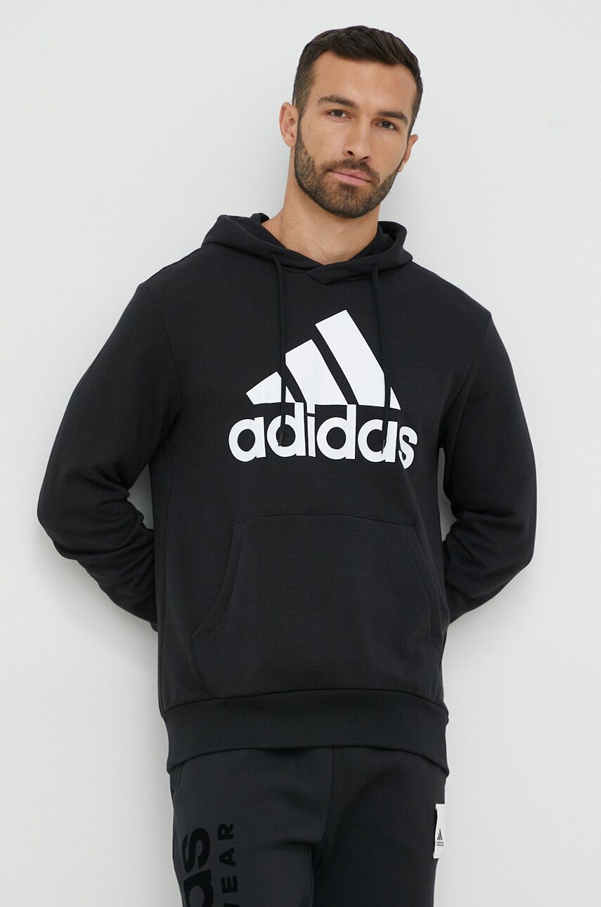 Mikina adidas Originals French Terry Big Logo Hoodie Čierna | IC9363, 0
