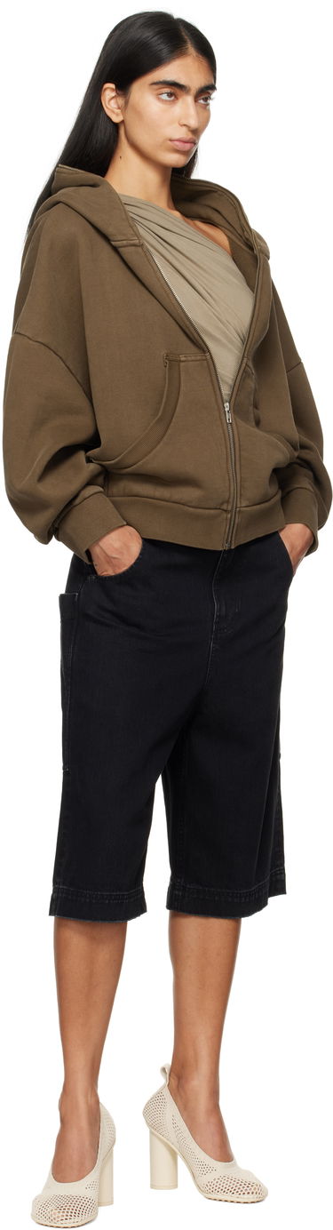 Mikina Entire Studios Entire Studios Eternal Zip Hoodie Hnedá | ES2202BT, 3