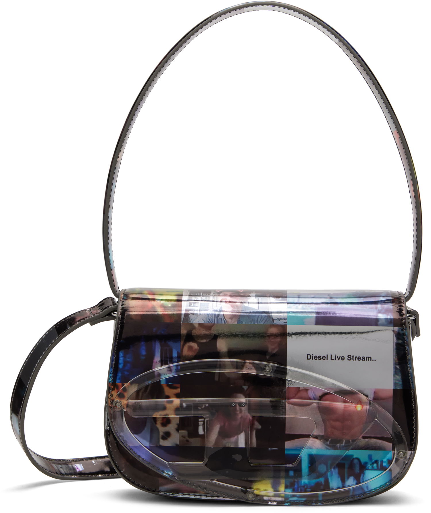 Taška cez rameno Diesel 1dr Shoulder Bag Rôznofarebný | X08396 P4106, 0