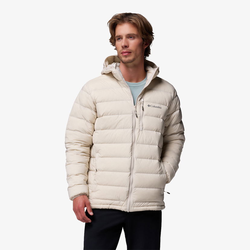 Prešívaná bunda Columbia Drift Peak Stretch Down Hooded Jacket Béžová | 2133972278