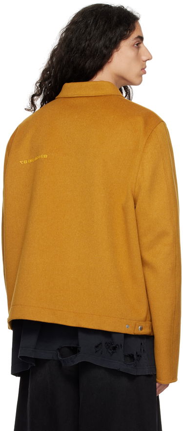 Bunda VETEMENTS VTMNTS Felted Zip-Up Jacket Žltá | VL14JA480M, 2