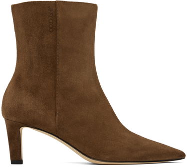 Oblečenie Jimmy Choo Jimmy Choo Alizze 65 Suede Ankle Boots Hnedá | ALIZZE AB 65 SVV, 0