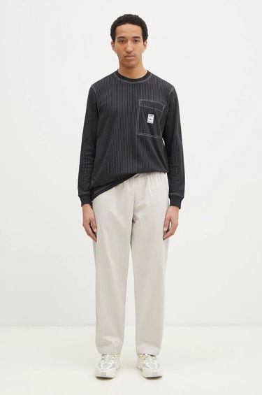 Tričko adidas Originals adidas Originals Wabash Long Sleeve T-Shirt Čierna | JP4479, 4