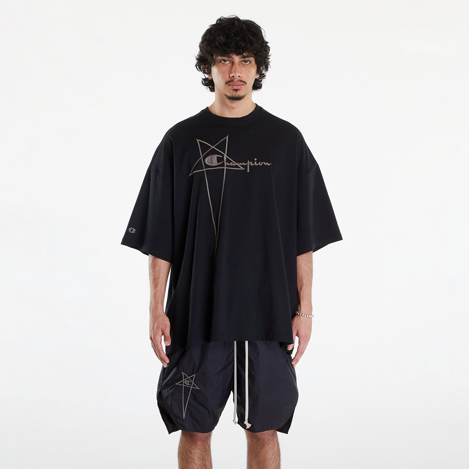 Champion x Tommy T-Shirt Black