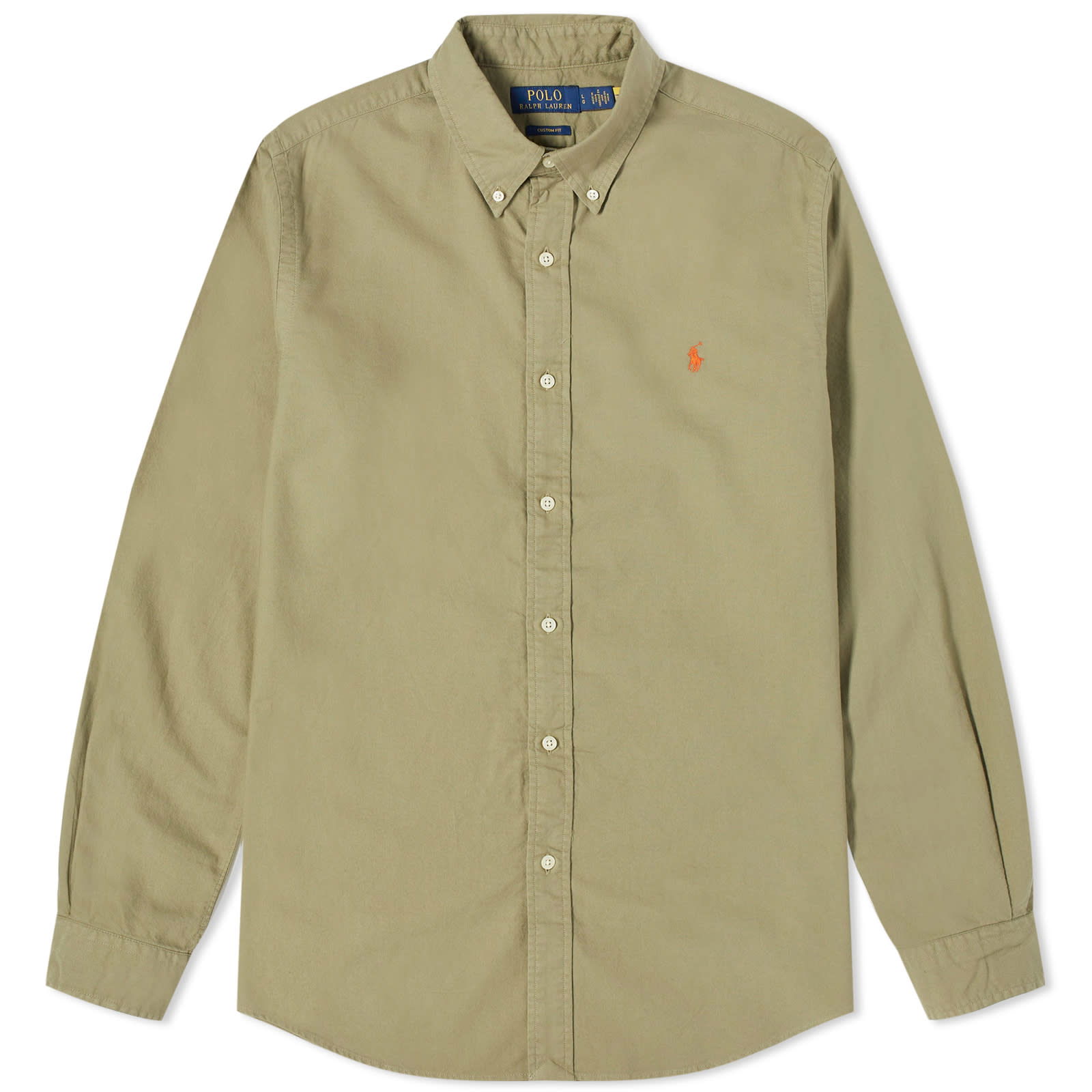 Polo Ralph Lauren Men's Garment Dyed Oxford Shirt Sage Green