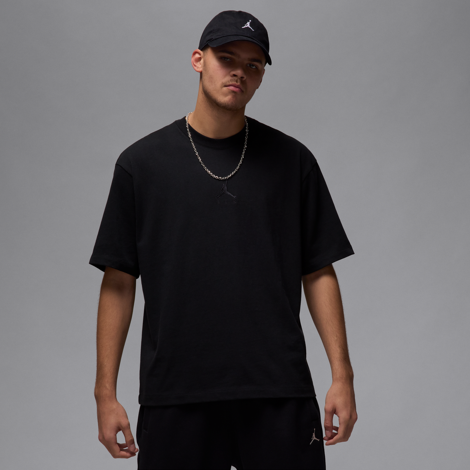 Tričko Jordan Jordan Flight Essentials T-Shirt (Plus Size) Čierna | IB7345-010, 0