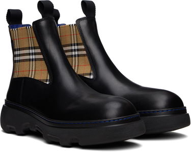 Tenisky a topánky Burberry Burberry Creeper Low Chelsea Boots Čierna | 8105183, 3
