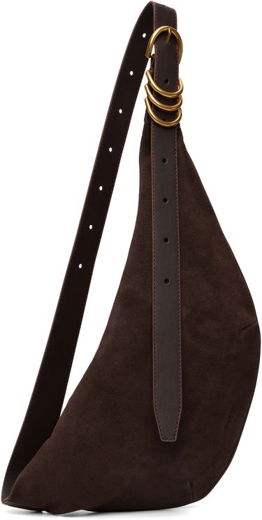 Taška cez rameno rag & bone Rag & Bone Brooklyn Suede Sling Bag Hnedá | SD100229, 1