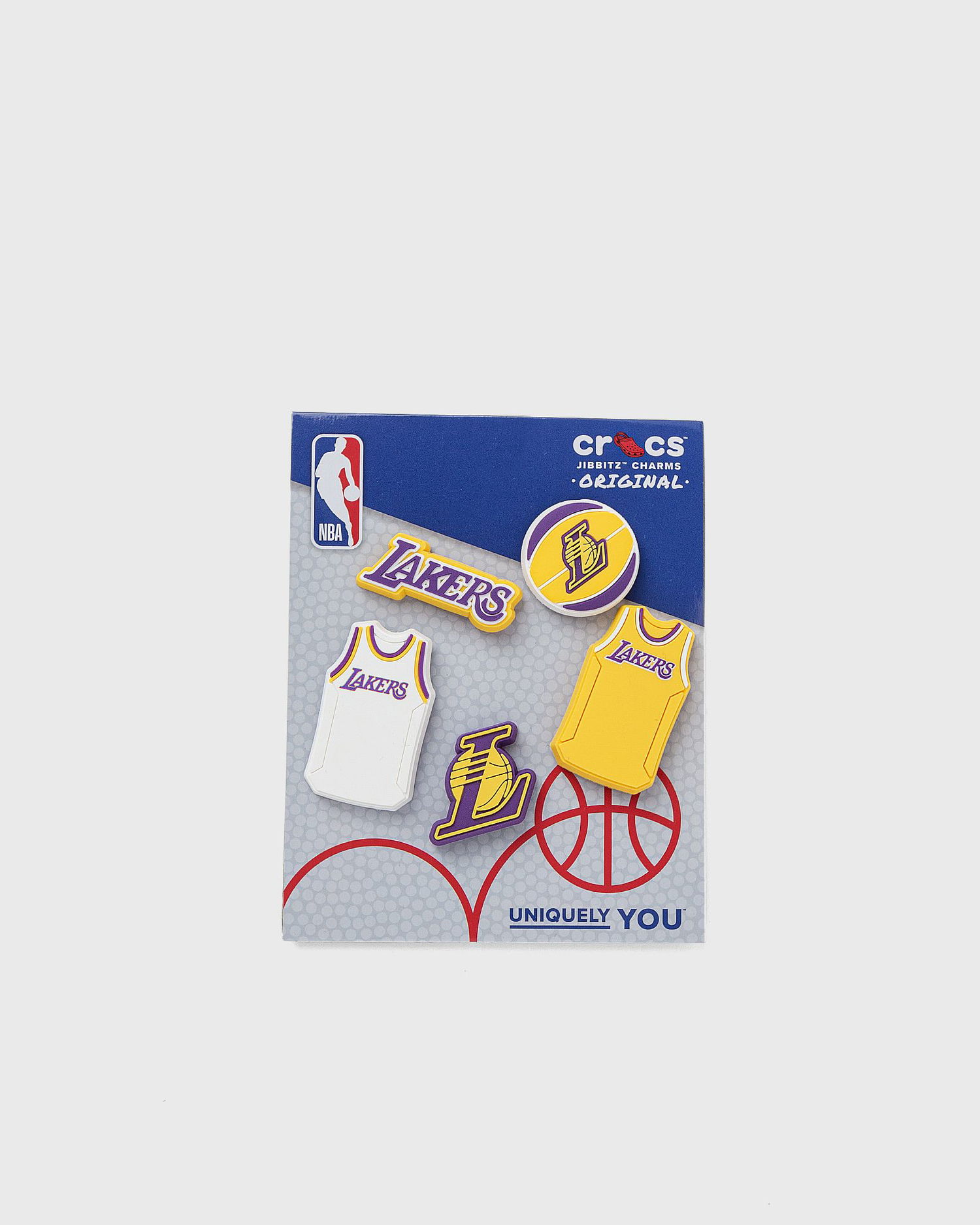 Doplnky Crocs NBA Los Angeles Lakers 5PCK Žltá | 196265356560, 0