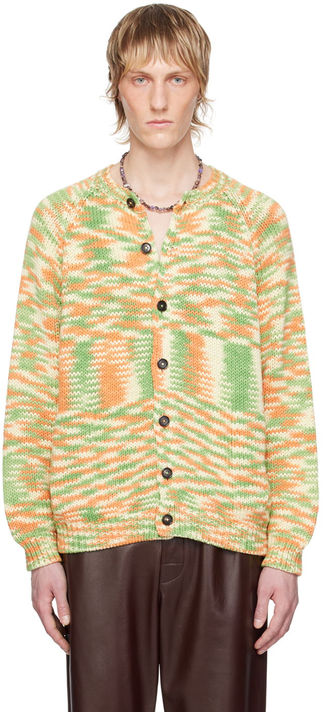 Newbury Striped Knit Cardigan