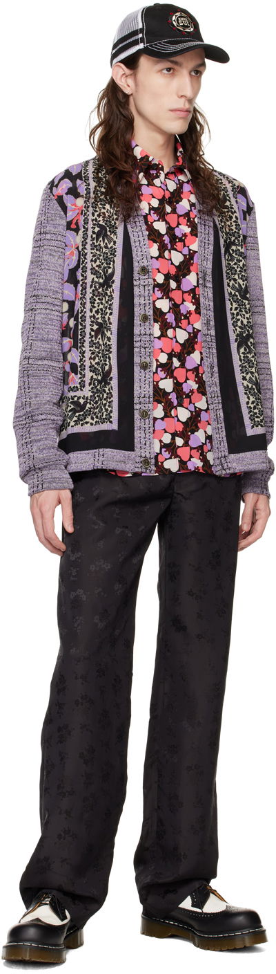 Floral Print Cardigan