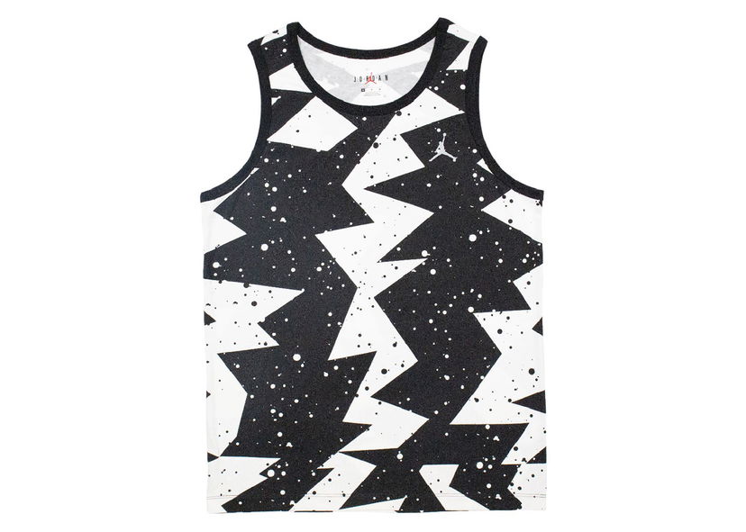 Tielko Jordan Jordan Printed Poolside Tank Top Black Čierna | CJ6230-010