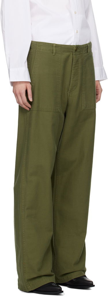 Cargo nohavice R13 R13 Utility Trousers Zelené | R13WR077-R109B, 1