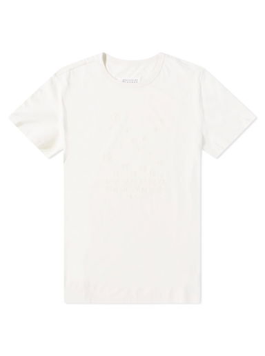 Tričko Maison Margiela Embroidered Numbers Logo Tee Biela | S50GC0684-S22816-729