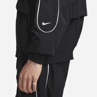 Bunda Nike Solo Swoosh Track Jacket Navy | FB8622-010, 3