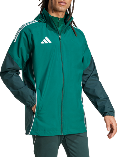 Vetrovka adidas Originals Adidas TIRO25C All-Weather Hooded Jacket Zelené | ji8936, 0