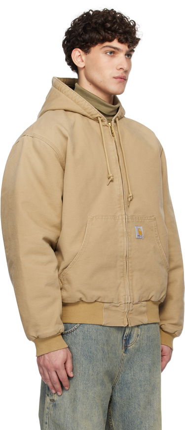 Bunda Carhartt WIP OG Active, Dusty H Brown aged canvas Béžová | I027360, 2