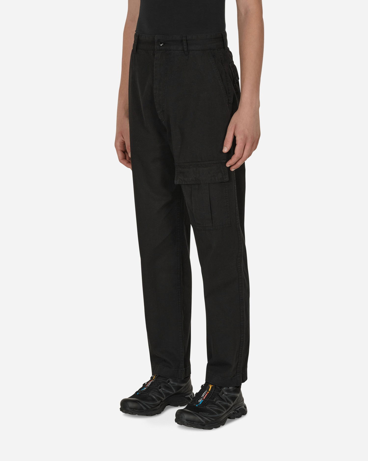 Cargo nohavice Awake NY Embroidered Cargo Pants Čierna | AWK-SP22-PA001 BLACK, 1