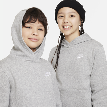 Mikina Nike Nike Sportswear Club Fleece Hoodie Šedá | FD3000-063, 2